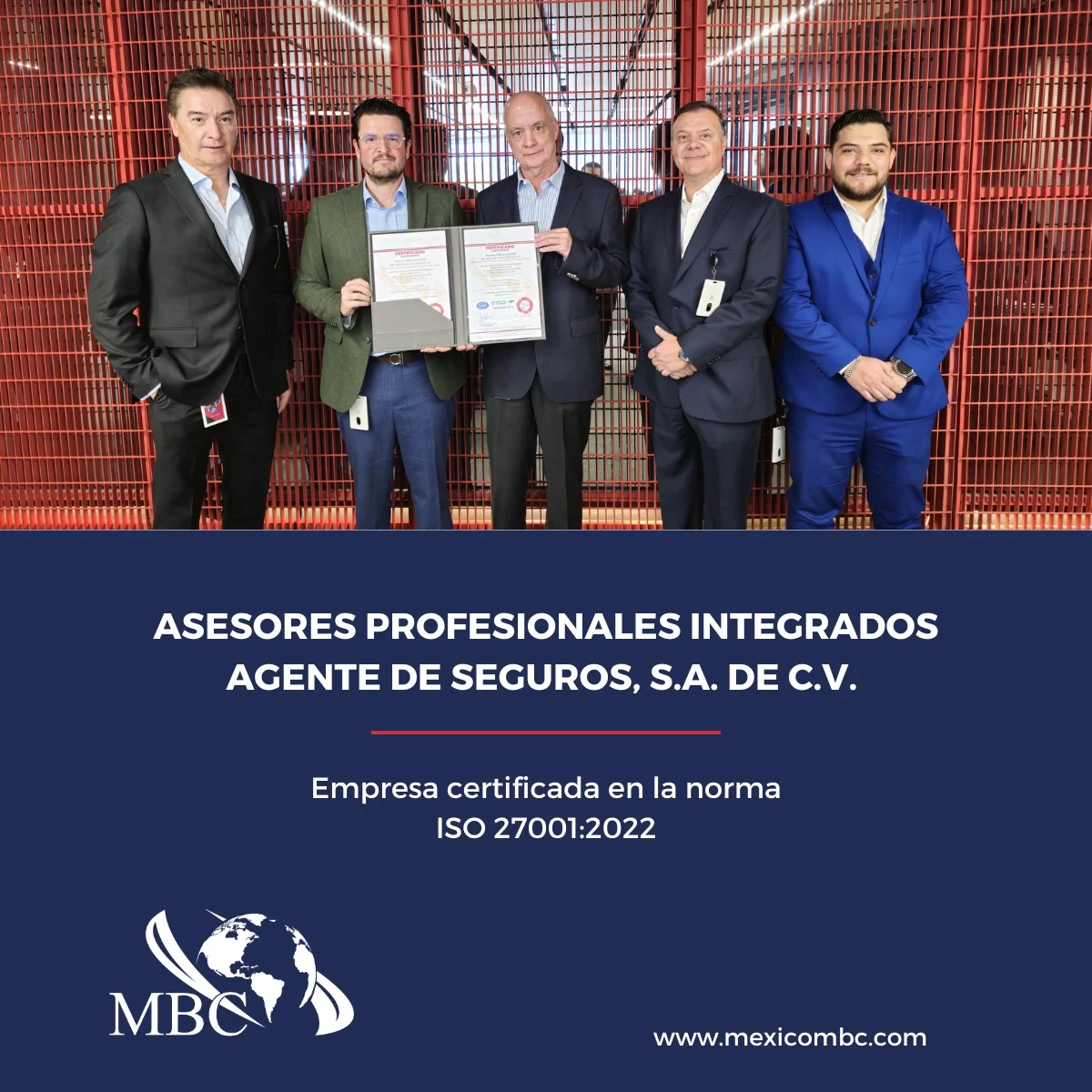 SGS México certificado en ISO 18788 - Operaciones de Seguridad Privada