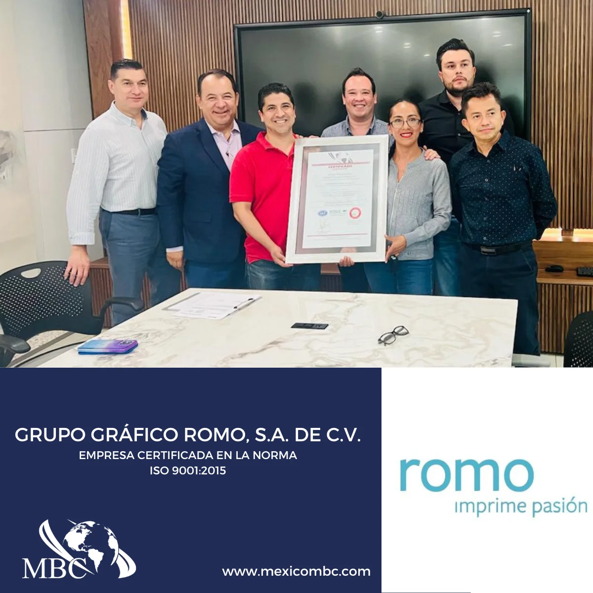 Caso de éxito Grupo Romo con ISO 9001