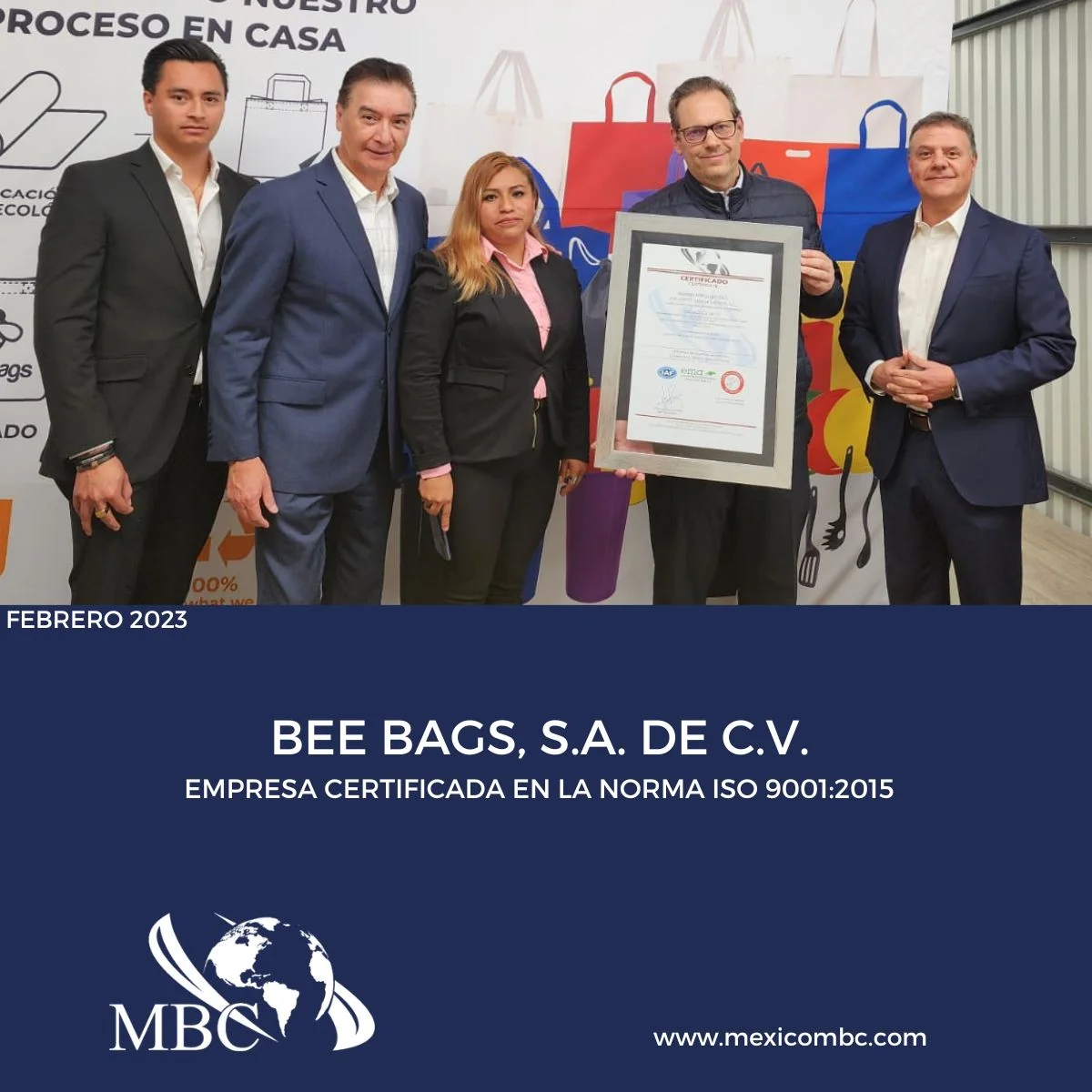 Caso de éxito Bee Bags con ISO 9001