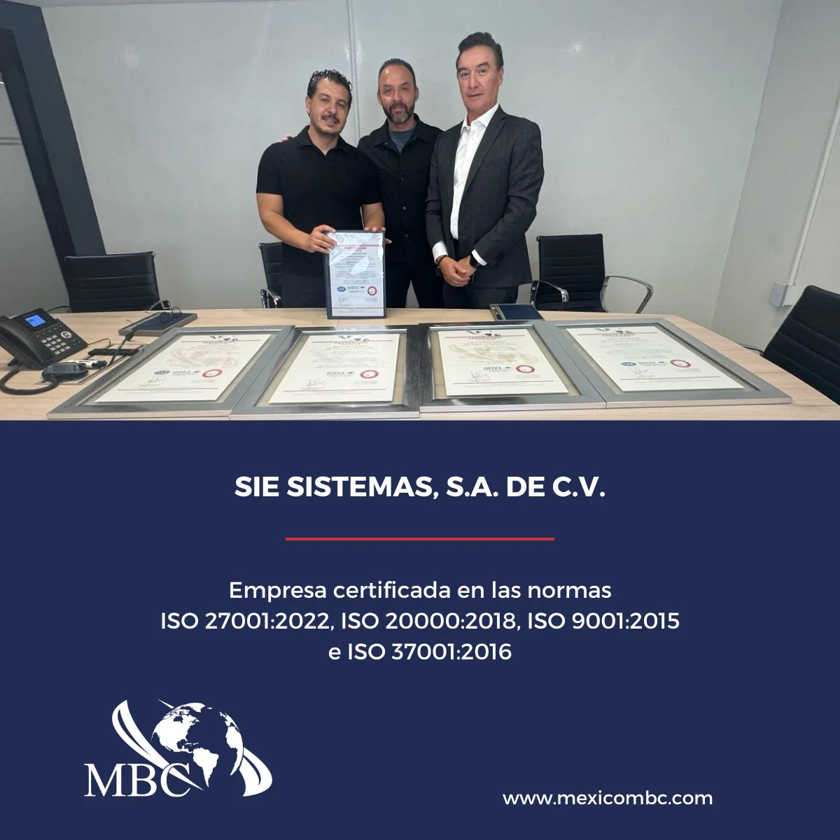 Certificación ISO 37001 - Sistema de Gestión Antisoborno